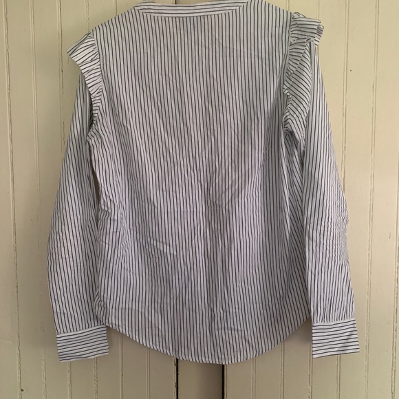 Paige striped blouse size M - Picture 4 of 8